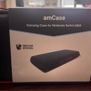 Black Carrying Case for Nintendo Switch 2025